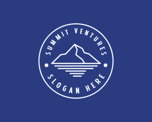 Mountain Summit Hiking  logo design