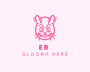 Easter Bunny Rabbit  Logo