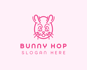 Easter Bunny Rabbit  logo design