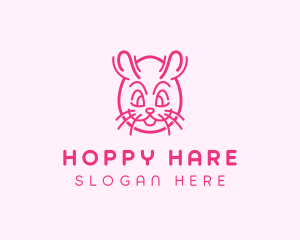 Easter Bunny Rabbit  logo design