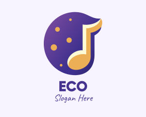 Streaming - Music Space Galaxy logo design