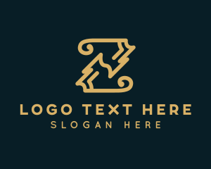 Fashion Designer - Fashion Style Letter Z logo design