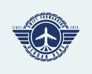 Pilot Jet Aircraft logo design