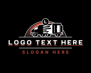 Cargo - Delivery Truck Express logo design