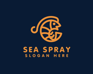 Shrimp Seafood Restaurant logo design