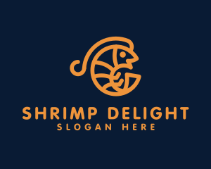 Shrimp Seafood Restaurant logo design