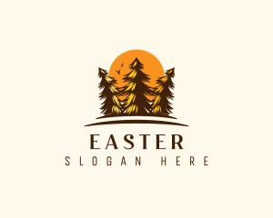 Pine Tree - Pine Tree Forest logo design