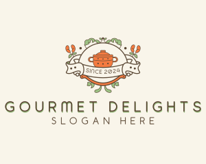 Gourmet Culinary Cooking logo design