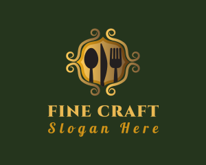 Fine Dining Cutlery logo design