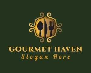 Fine Dining Cutlery logo design