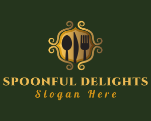 Fine Dining Cutlery logo design