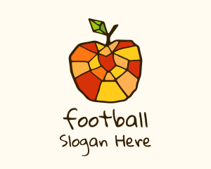 Colorful Mosaic Apple Logo