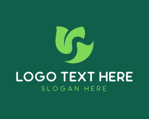 Abstract Environmental Symbol Logo