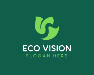 Abstract Environmental Symbol logo design