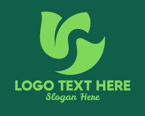 Environmental - Green Environmental Symbol logo design