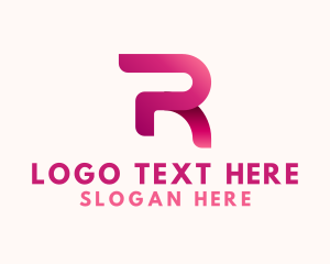 Initial - Professional Modern Tech Letter R logo design