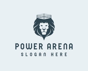 Arena - Lion Boxing Fight logo design