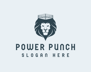 Boxing - Lion Boxing Fight logo design