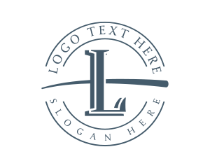 Highschool - School Letter Badge logo design