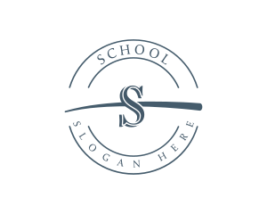 College School Badge logo design