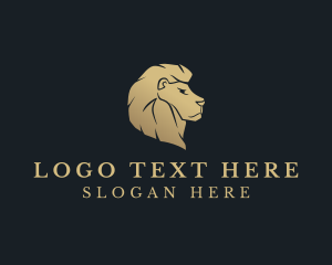 Luxury - Jungle Animal Lion logo design