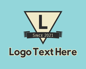 Simple - Simple Triangle Letter logo design