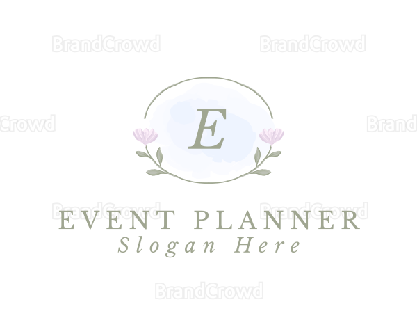 Nature Floral Watercolor Logo