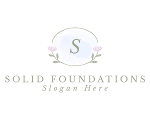 Nature Floral Watercolor Logo