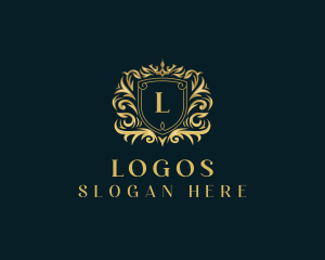 Royal - Luxury Wedding Event logo design