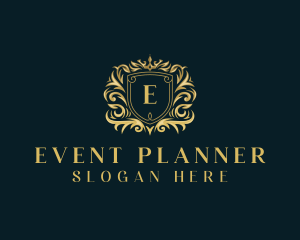 Luxury Wedding Event logo design