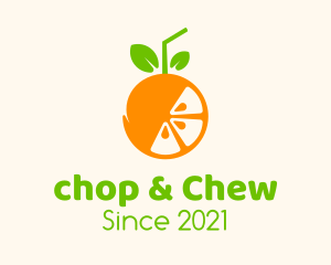 Sweet - Orange Pulp Juice logo design