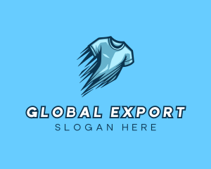 Export - Fast Tshirt Delivery logo design