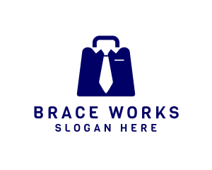 Briefcase Office Work logo design