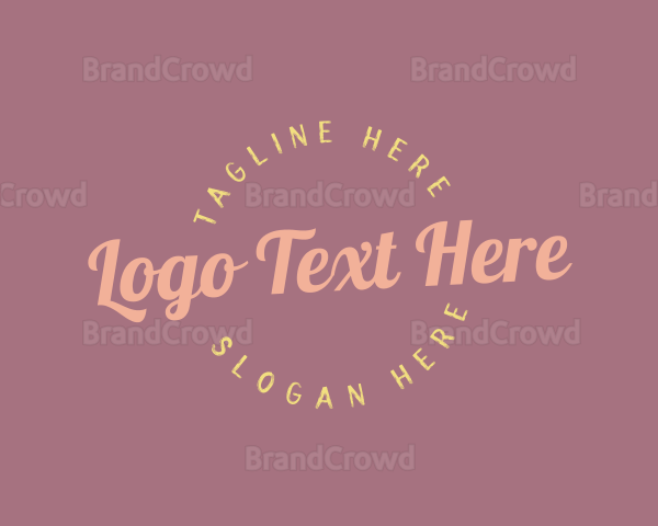 Feminine Retro Business Logo