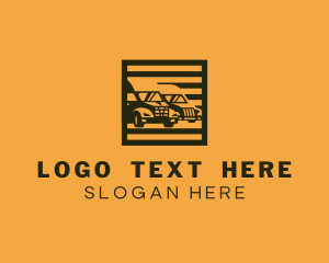 Freight - Speed Truck Delivery logo design