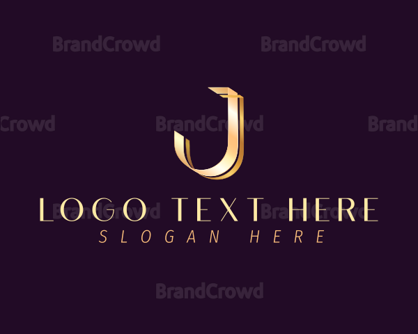 Metallic Elegant Jeweler Logo