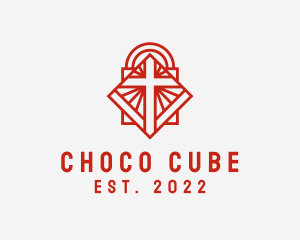 Chruch - Holy Christian Crucifix logo design