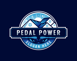 Power Washer Sanitation logo design