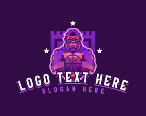 Clan - Varsity Basketball Gorilla logo design