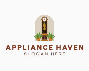 Appliances - Clock Fixture Decoration logo design