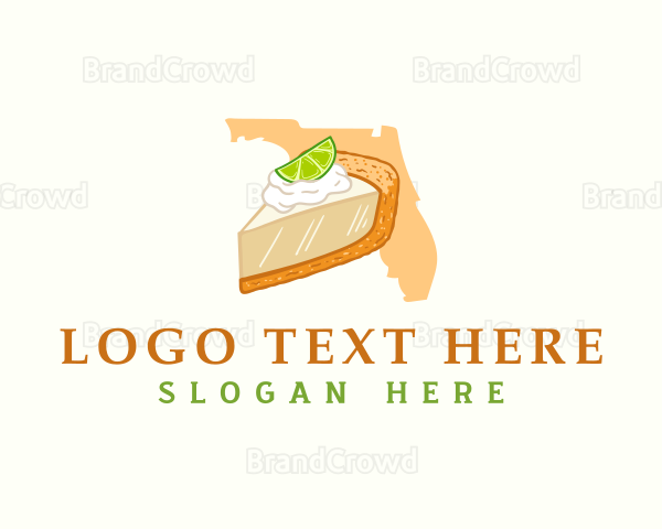 Florida Key Lime Pie Logo