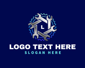 Gear - Gear Wrench Repair logo design