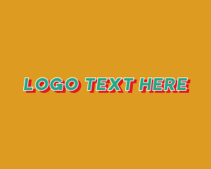Wordmark - Pop Art Business logo design