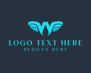Wings - Generic Wing Business Letter W logo design