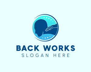 Back - Human Therapy Massage logo design