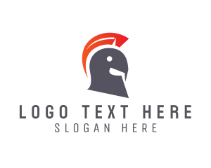 Gauge - Meter Spartan Helmet logo design