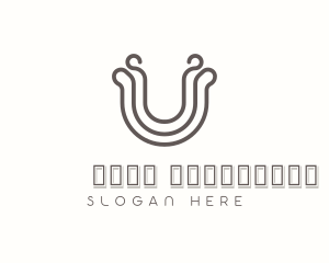 Lifestyle - Generic Curvy Letter U logo design