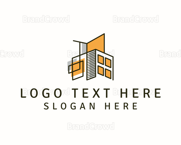 Architect Contractor Structure Logo