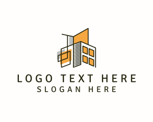 Draft - Architect Contractor Structure logo design