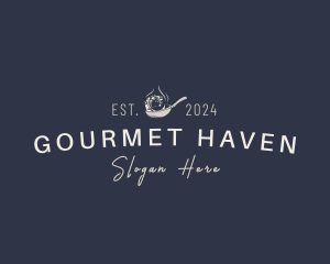 Elegant Restaurant Business logo design